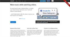 Desktop Screenshot of mutefm.com